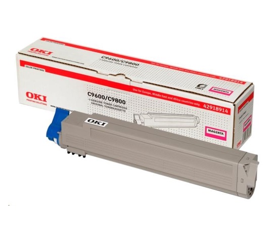 Oki Toner Magenta pre C9600/C9650/C9800/C9850/C9800MFP/C9850MFP (15k)