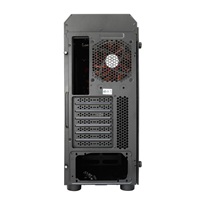 CHIEFTEC Miditower Gaming SCORPION II Black, 2 x USB 3.0/1x USB 2.0, žiadny zdroj