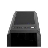CHIEFTEC Miditower Gaming SCORPION II Black, 2 x USB 3.0/1x USB 2.0, žiadny zdroj