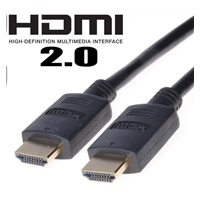 Kábel HDMI PREMIUMCORD 2.0 High Speed + Ethernet, pozlátené konektory, 1,5 m