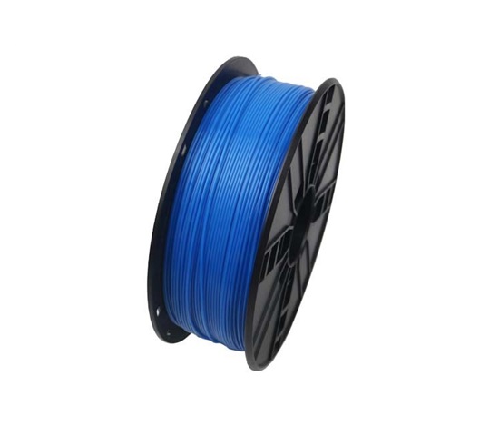 GEMBIRD Tlačová struna (vlákno) ABS, 1,75 mm, 1 kg, fluorescenčná, modrá