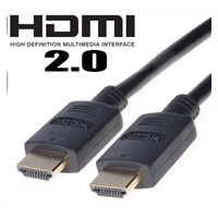 Kábel HDMI PREMIUMCORD 2.0 High Speed + Ethernet, pozlátené konektory, 10 m