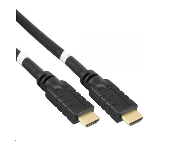 Vysokorýchlostný HDMI kábel PREMIUMCORD s Ether.4K@60Hz, so zosilňovačom, 7 m, 3x tienenie, M/M, pozlátené kon.
