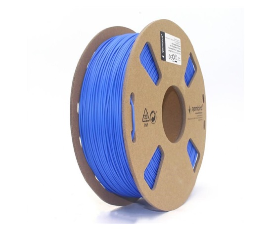 GEMBIRD Tlačová struna (filament) PLA, 1,75 mm, 1 kg, fluorescenčná, modrá