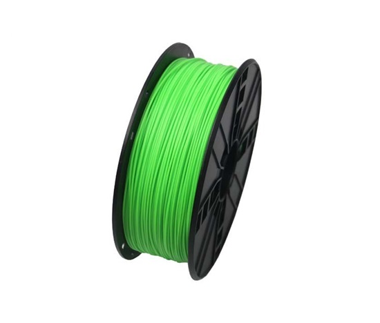 GEMBIRD Tlačová struna (filament) PLA, 1,75 mm, 1 kg, fluorescenčná, zelená