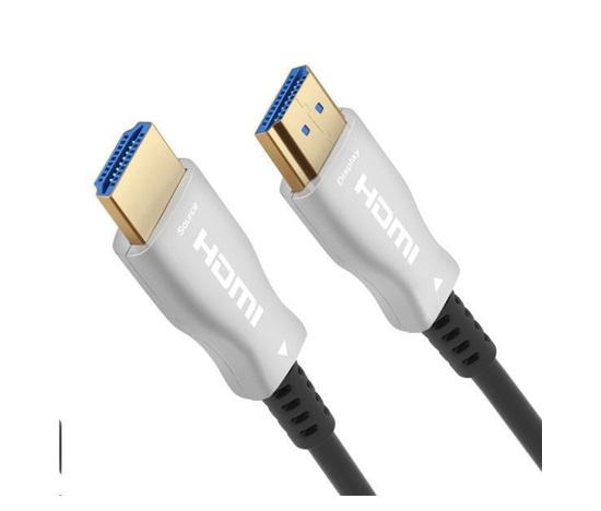 PREMIUMCORD HDMI optický kábel s vysokou rýchlosťou s Ether. 4K@60Hz, 40 m, M/M, pozlátené konektory