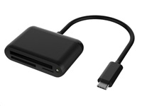 Adaptér PREMIUMCORD USB3.1 čítačka kariet typu C - CFAST2.0+SD3.0+Micro SD 3.