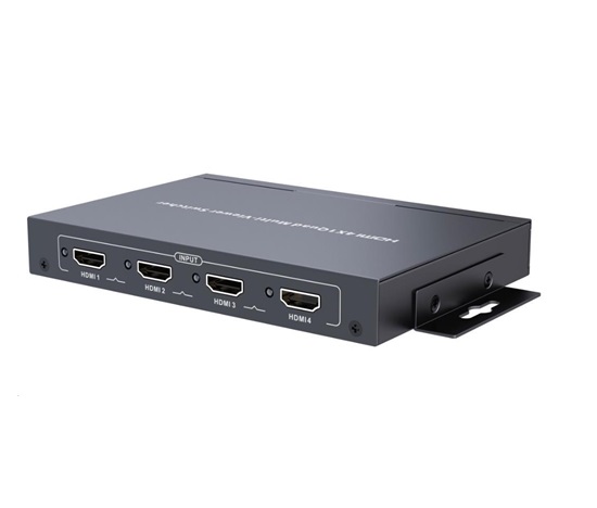 PREMIUMCORD HDMI 4 vstupy - 1 výstup, systém s viacerými displejmi