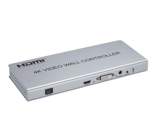 PREMIUMCORD HDMI 1 vstup - 4 výstupy, ovládač videosteny