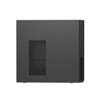 CHIEFTEC Elox Series HC-10B, Miditower, USB 3.0, čierna s predným panelom s dizajnom kefy na vlasy, bez zdroja