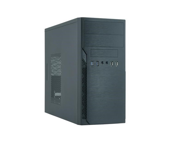 CHIEFTEC Elox Series / Minitower, HO-12B, 350W, čierna