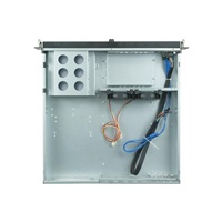 CHIEFTEC Rackmount 2U UNC-210, mATX, polovičná výška PCI slotov, čierna, PSF-400B (400W)