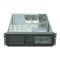 Skriňa CHIEFTEC Rackmount 3U ATX/mATX, UNC-310A-B, bez zdroja napájania