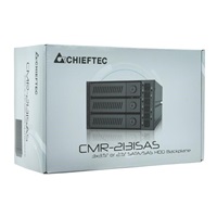 CHIEFTEC SAS/SATA Backplane CMR-3141SAS, 3x 5,25" pre 4x 3,5" HDD/SSD