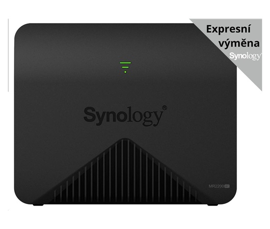 Synology MR2200ac Mesh Router 2,4 GHz / 5 GHz 802.11a/b/g/n/ac (4C/717MHz/256MBRAM/1xUSB3.0/1xGbEWAN,1xGbELAN)