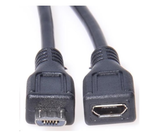 PREMIUMCORD Predlžovací kábel micro USB - micro USB 2 m (M/F)