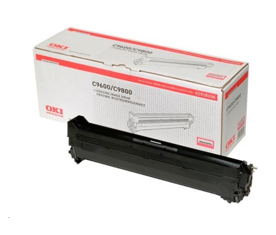 Oki Image. purpurový tonerový valec pre C9600/C9650/C9655/C9800/C9850/C9800MFP/C9850MFP (30k)