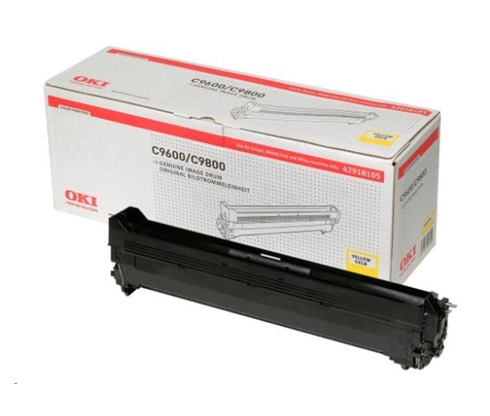 Oki Image. žltý tonerový valec pre C9600/C9650/C9655//C9800/C9800/C9850/C9800MFP/C9850MFP (30k)