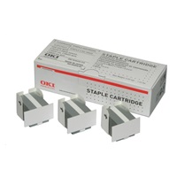 Svorky finišera zošívačky OKI pre MB770dfnfax/MC780dfnfax/C9600/9650/9800/9850/9800MFP/9850MFP/C910 (15k)