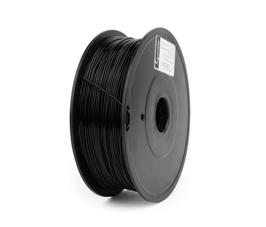GEMBIRD Tlačová struna (filament) PLA PLUS, 1,75 mm, 1 kg, čierna