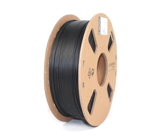 GEMBIRD Tlačová struna (filament) PLA PLUS, 1,75 mm, 1 kg, čierna