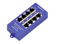 POE injektor pasivní - 4x 1 Gb/s, stíněný