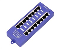 POE injektor pasivní - 8x 1 Gb/s, stíněný, svorkovnice