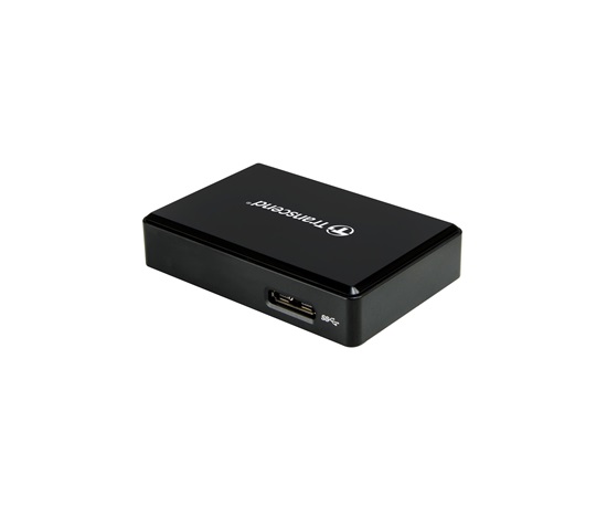 TRANSCEND Gen1 All-in-1 UHS-II Multi Card Reader RDF9K2, USB 3.1, čierna