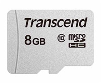 Karta TRANSCEND MicroSDHC 8GB 300S, trieda 10, bez adaptéra