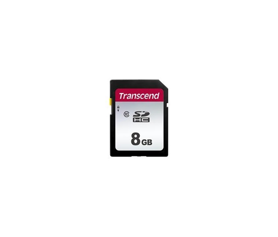 Karta TRANSCEND SDHC 8 GB 300S, trieda 10 (R:20/W:10 MB/s)