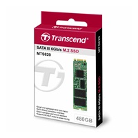 TRANSCEND SSD MTS820 480GB, M.2 2280, SATA III 6 Gb/s, TLC