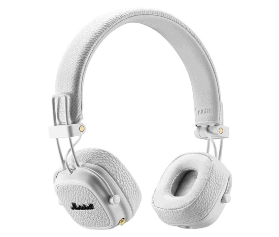 Marshall Major-III Bluetooth sluchátka, velká, bílá