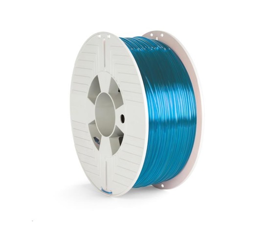 VERBATIM Filament pre 3D tlačiarne PET-G 1.75mm, 327m, 1kg modrá transparentná