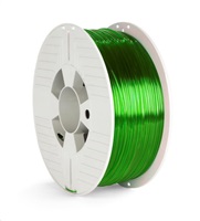 VERBATIM Filament pre 3D tlačiarne PET-G 1.75mm, 327m, 1kg zelená priehľadná