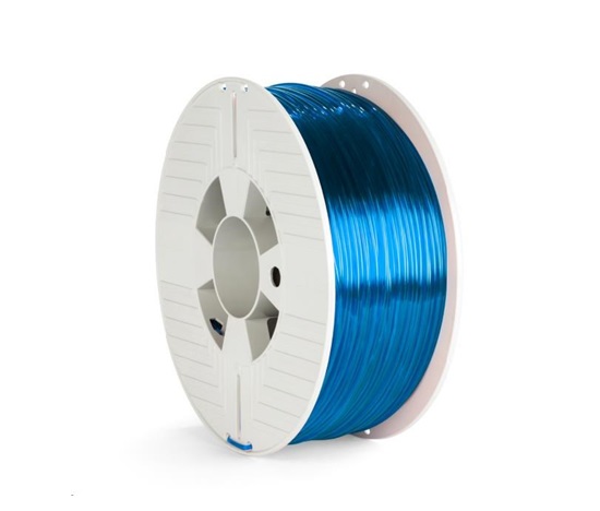 VERBATIM Filament pre 3D tlačiarne PET-G 2.85mm, 123m, 1kg modrá transparentná