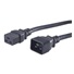 PREMIUMCORD Napájací kábel 230V/16A predĺženie 1,5m (konektory IEC 320 C19 - IEC 320 C20)