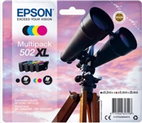Atrament EPSON Multipack "Binoculars" 4-farebný atrament 502XL