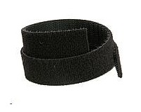 Solarix obojstranný suchý zips, šírka 10 mm - balenie 25 m SXSZO-10MM-25M-BK