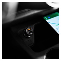 AXAGON PWC-QC5, QUICK a SMART nabíjačka do auta, 2x port QC3.0/AFC/FCP + 5V-2.6A, 31.5W