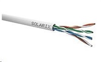 Inštalačný kábel Solarix UTP, Cat5E, drôt, PVC, krabica 305m SXKD-5E-UTP-PVC
