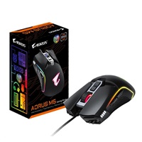 Herná myš GIGABYTE AORUS M5, USB, optická, až 16000 DPI