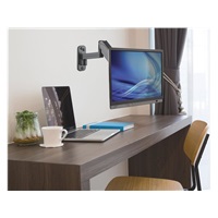 Nástenný držiak LCD/TV MANHATTAN, kĺbový, pohyblivé rameno (17"-32")