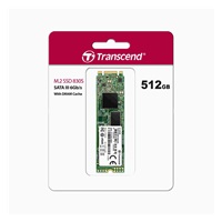 TRANSCEND SSD MTS830S 512GB, M.2 2280, SATA III 6 Gb/s, TLC, objemové