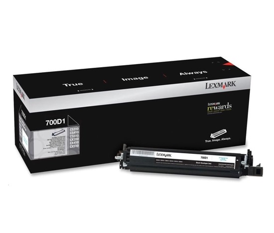LEXMARK 700D1 čierna vývojka