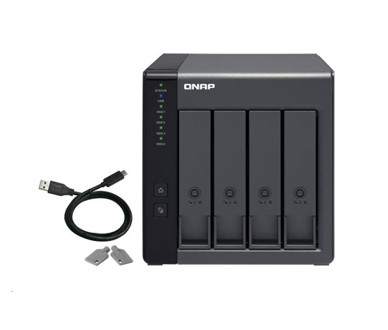 QNAP TR-004 rozšiřujicí jednotka (4xSATA, USB-C 3.2 Gen1)