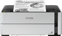 Atramentová tlačiareň EPSON EcoTank Mono M1180, A4, 1200x2400 dpi, 39 str. za minútu, USB, Ethernet, Wi-Fi, duplex, Trade In 1000 Kč