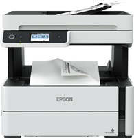 Atramentová tlačiareň EPSON EcoTank Mono M3180, 4v1, A4, 39 str./min, Ethernet, Wi-Fi (Direct), duplex, LCD, ADF, Trade In 1000 Kč