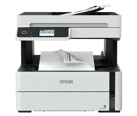 Atramentová tlačiareň EPSON EcoTank Mono M3180, 4v1, A4, 39 str./min, Ethernet, Wi-Fi (Direct), duplex, LCD, ADF, Trade In 1000 Kč