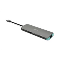 iTec USB-C Metal Nano Dokovacia stanica 4K HDMI LAN + Power Delivery 100 W