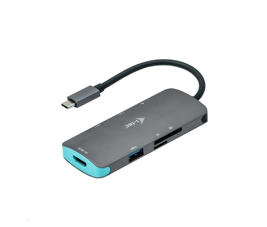 iTec USB-C Metal Nano Dock 4K HDMI + Power Delivery 60 W